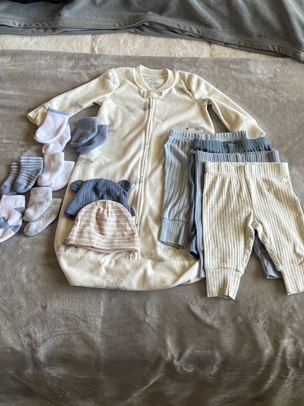 Carters Baby Boy 0-3 Month Bundle